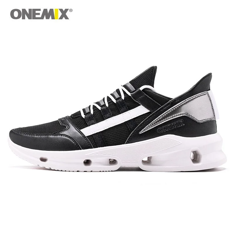 ONEMIX Vintage Casual Tennis Shoes Women Platform Flats 2021 New Comfortable Lightweight Vulcanized Sneaker Men Running Trainers