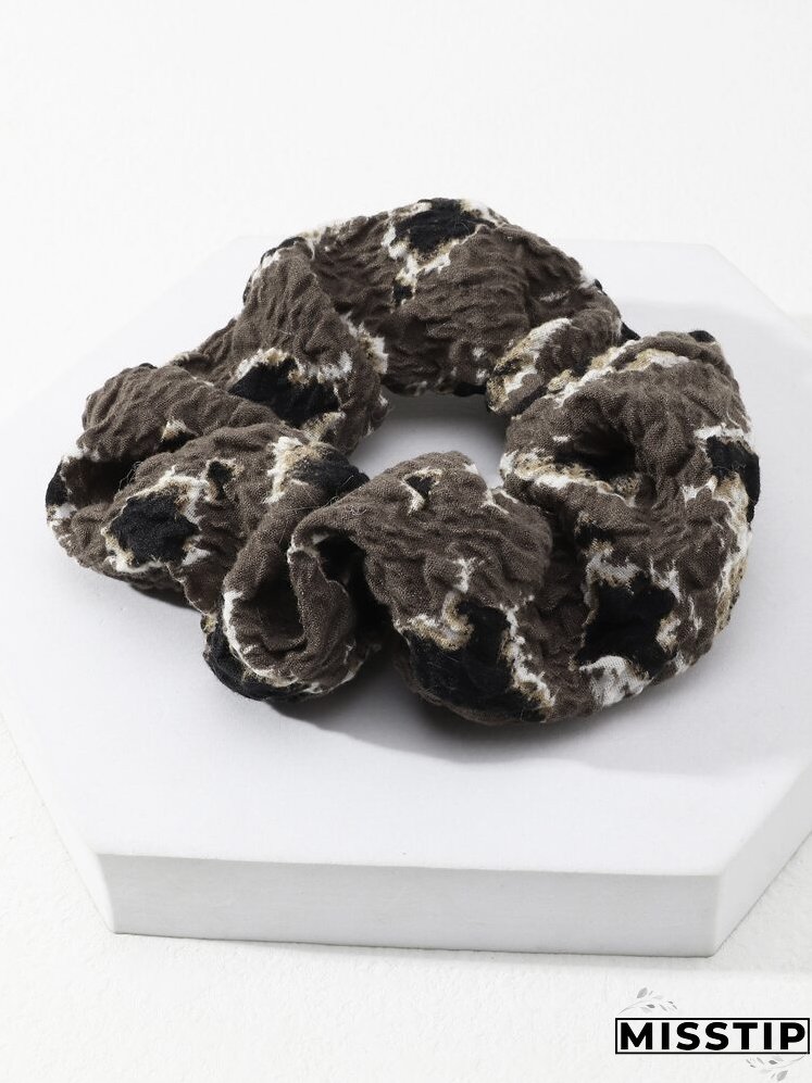 Color Block Scrunchie