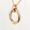 CARTIER TRINITY NECKLACE