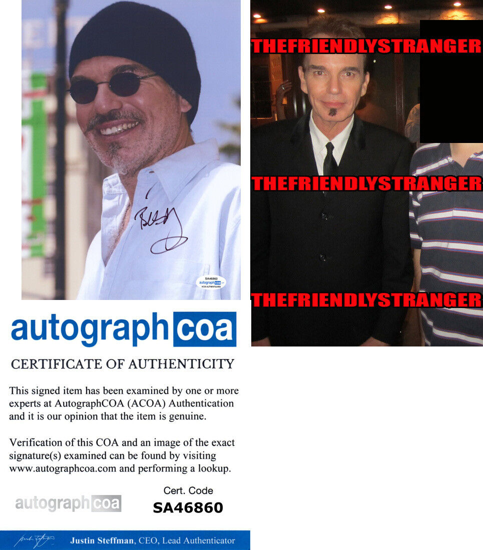 BILLY BOB THORNTON signed Autographed 7.5X10 Photo Poster painting b PROOF - Bad Santa ACOA COA