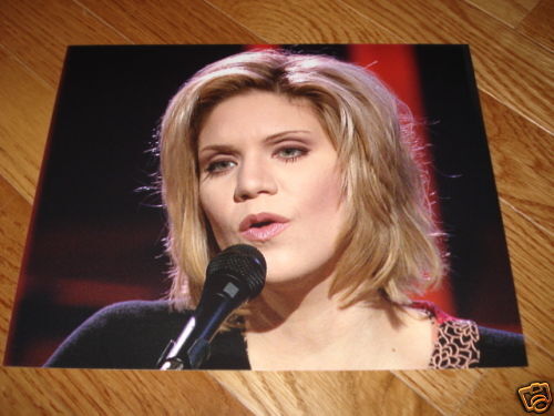 Allison Krause Cool 8x10 Color Promo Photo Poster painting #2