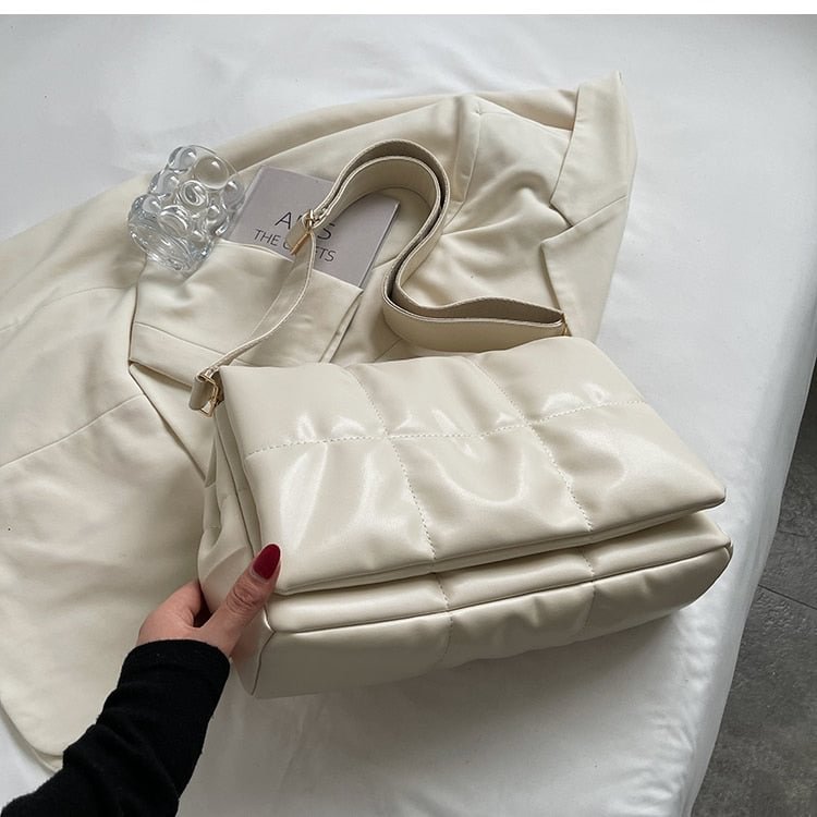 Vintage Large Armpit bag 2021 Winter New Quality Soft PU Leather Women's Designer Handbag Luxury brand Shoulder Messenger Bag