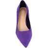 Women's 2 Inch Pumps Kitten Heels Closed Pointed Toe Low Heels Casual Shoes