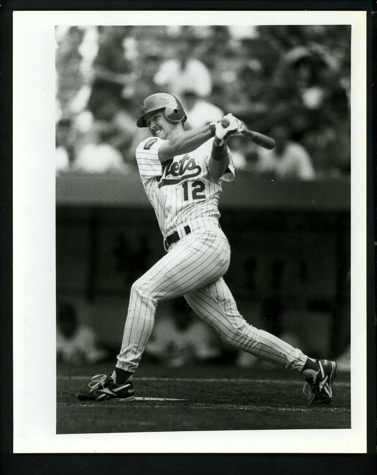 Jeff Kent circa 1990's Press Original Photo Poster painting New York Mets