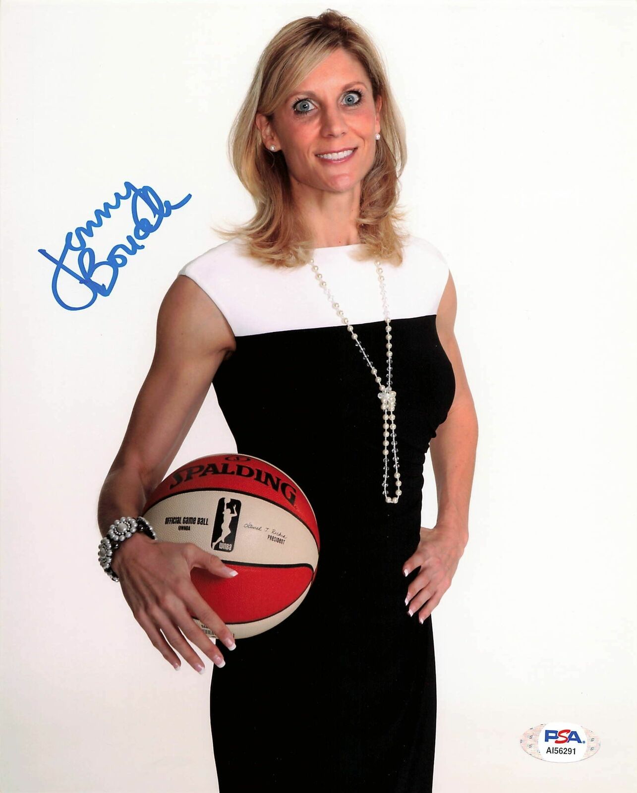 Jenny Boucek signed 8x10 Photo Poster painting PSA/DNA Seattle Storm Dallas Mavericks