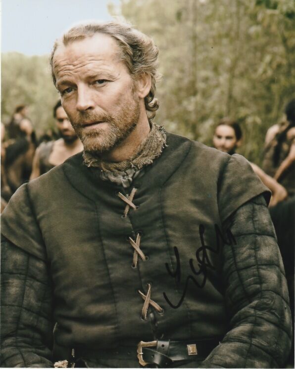 Game of Thrones Iain Glen Autographed Signed 8x10 Photo Poster painting COA G