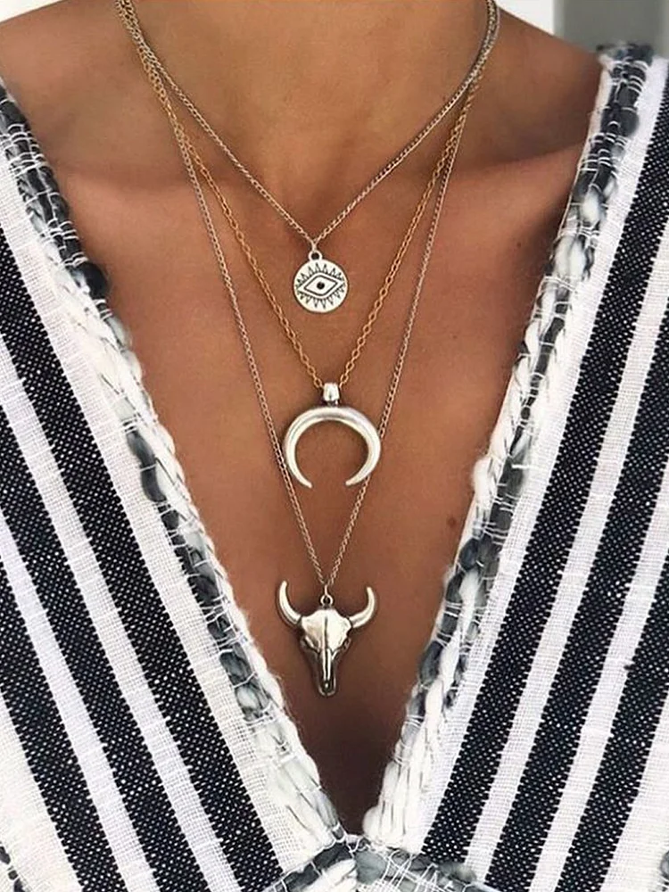 Fashion Multi-Layer Necklace