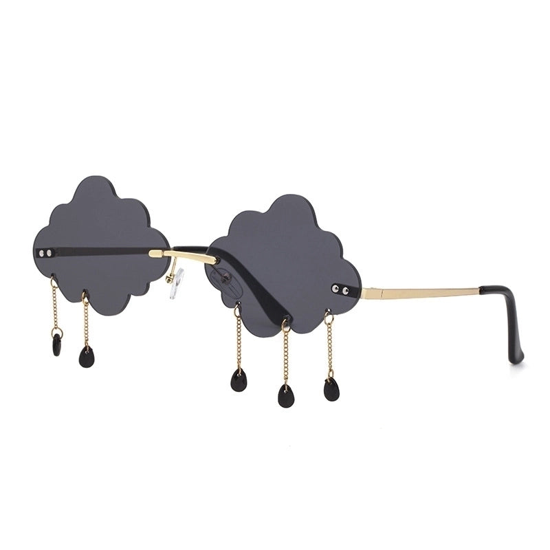 New Fashion Minimalist Pendant Cloud Sunglasses