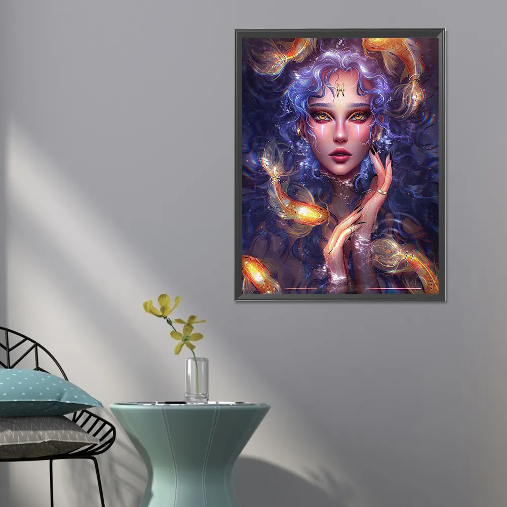 Diamond Painting - Full Round Drill - Beauty(Canvas|50*60cm)