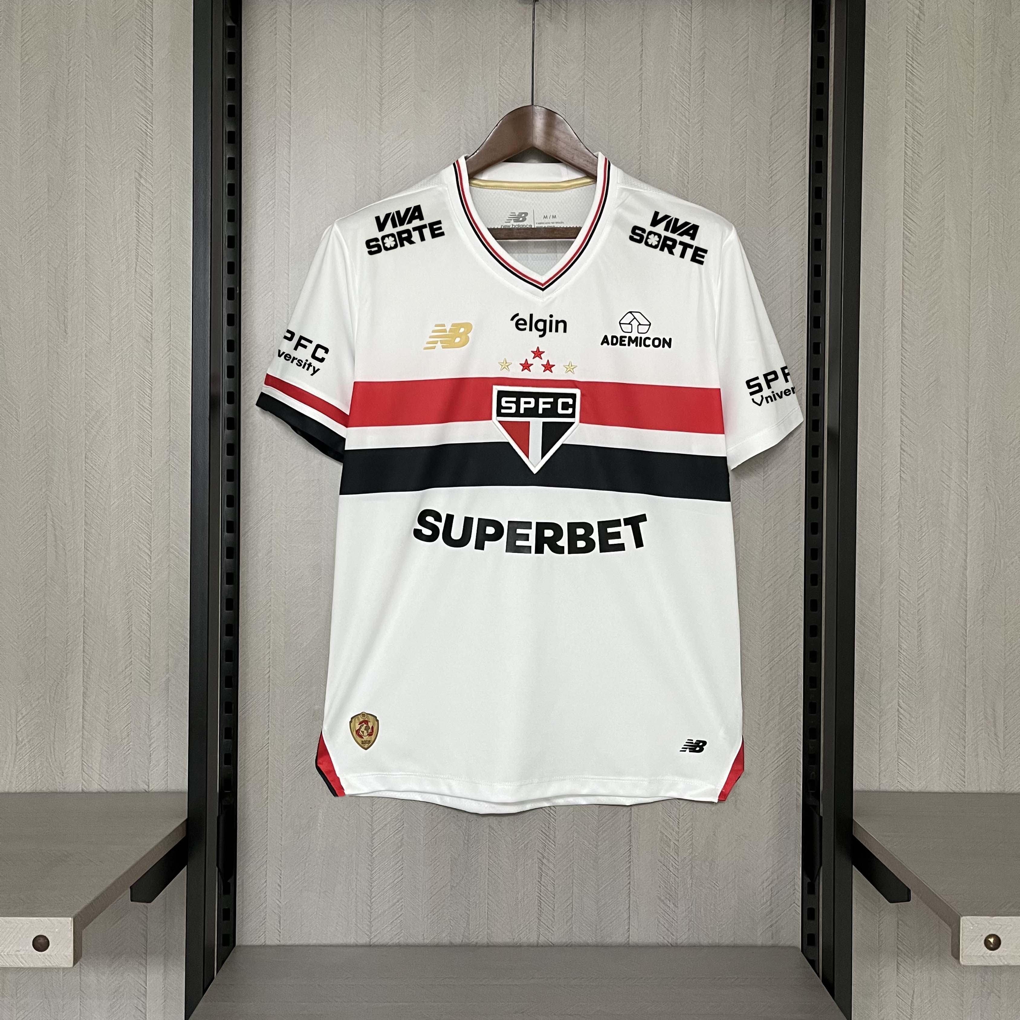 2025-2026 Sao Paulo  home All Sponsor Football Shirt 1:1 Thai Quality- Maxi Kit