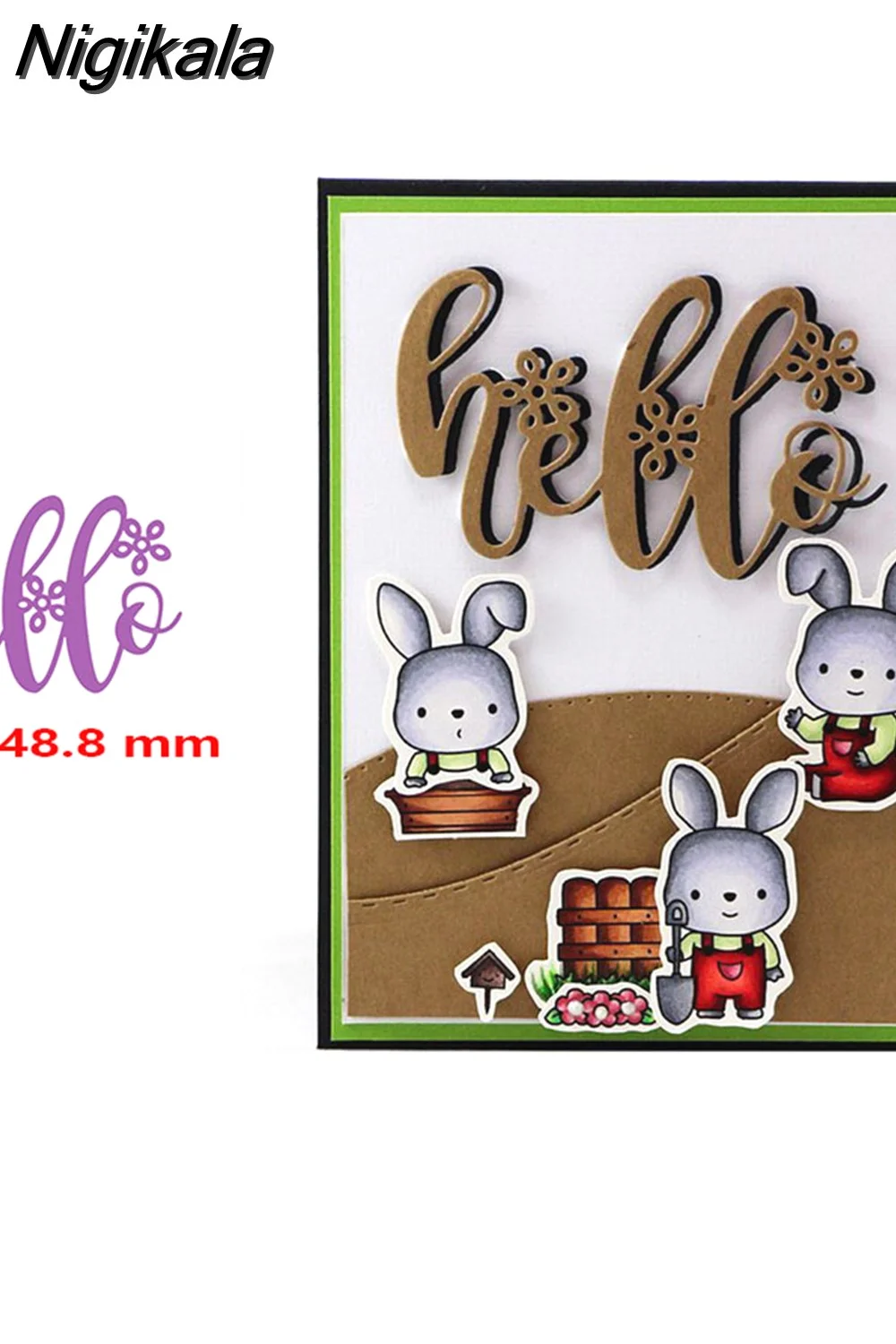 Nigikala Square Circle Oval Heart Frame Butterfly Border Cutting Dies for DIY Scrapbooking Valentine's Cards Crafts New 2023