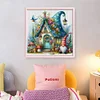 Goblin Hut-14CT Counted Cross Stitch 40*40cm/15.75*15.75in tapestrymarket