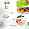 2pcs Dragonfly Diamond Painting Double-sided Crystal Window Suncatcher Craft Set Birthday Gifts Home Garden Decor Hanging Kit