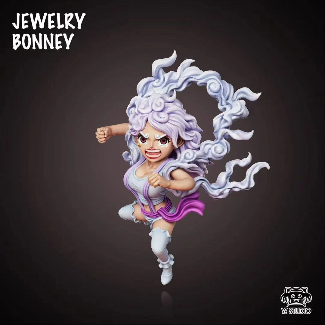 Future Island Arc Nika Punch Monkey D. Luffy & Jewelry Bonney
