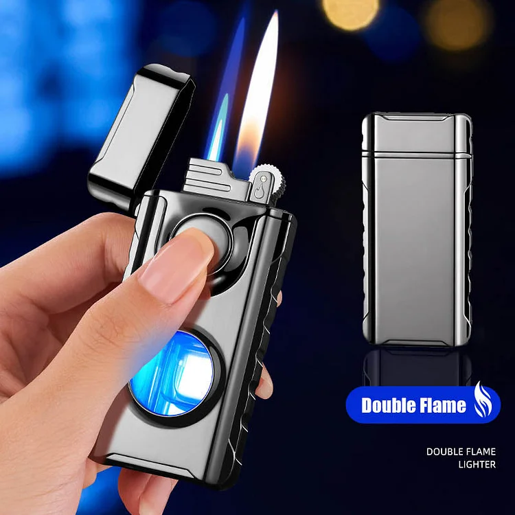 2023 New Fashion Double Fire Type Lighter