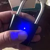 O10 Waterproof Smart Fingerprint Door Lock 0.5sec Unlock Anti-theft Padlock