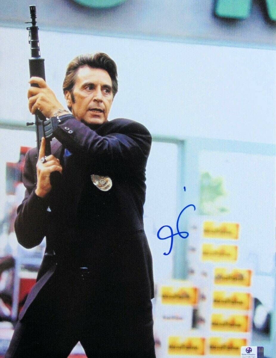 Al Pacino Signed Autographed 11X14 Photo Poster painting Heat Vincent Hanna w/Gun GV706790