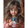 >SALE<5D DIY Full Round Drill Diamond Painting Fairy Kit Home Decor Art Craft 30x40cm