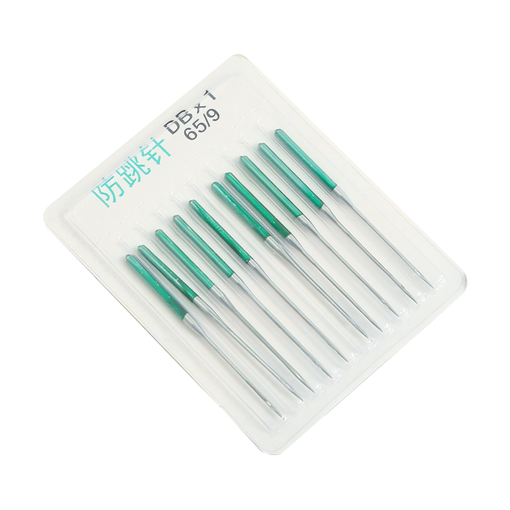 

10pcs Anti-jump Needles Sewing Elastic Cloth Industrial Sewing Machine Part, Db9 #, 501 Original