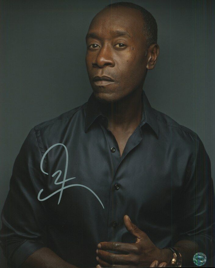 DON CHEADLE Autographed Original 8x10 Photo Poster painting LOA TTM