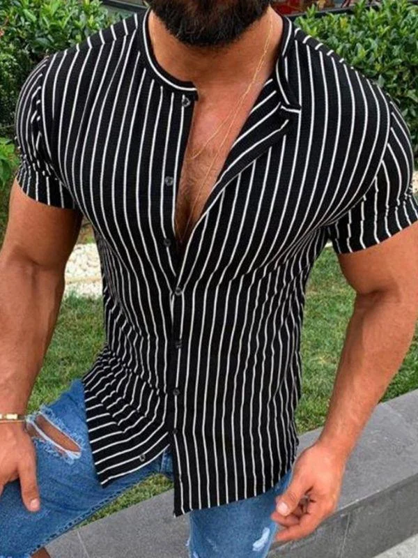 Men's striped shirt