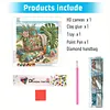Summer Beach Bags-Partial Special Shaped Diamond Painting 30*30CM