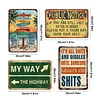 4PCS Wrod - Vintage Metal Signs Set - 20*30cm/30*40cm