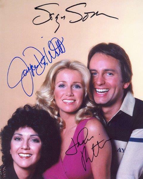 REPRINT - THREES COMPANY John Ritter TV Comedy Signed 8 x 10 Photo Poster painting RP