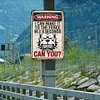 (Multi Style)Warning Sign - Metal Tin Signs(8*12Inch)