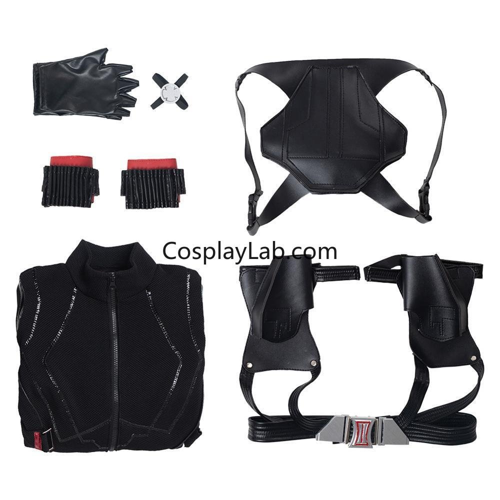 Captain America  Black Widow Cosplay Costume