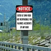 Warning - Vintage Metal Signs(12*16Inch) - Warning