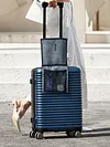 Luggage Travel Cup Holder Free Hand Suitcase Drink Bottle Bag for Travelers