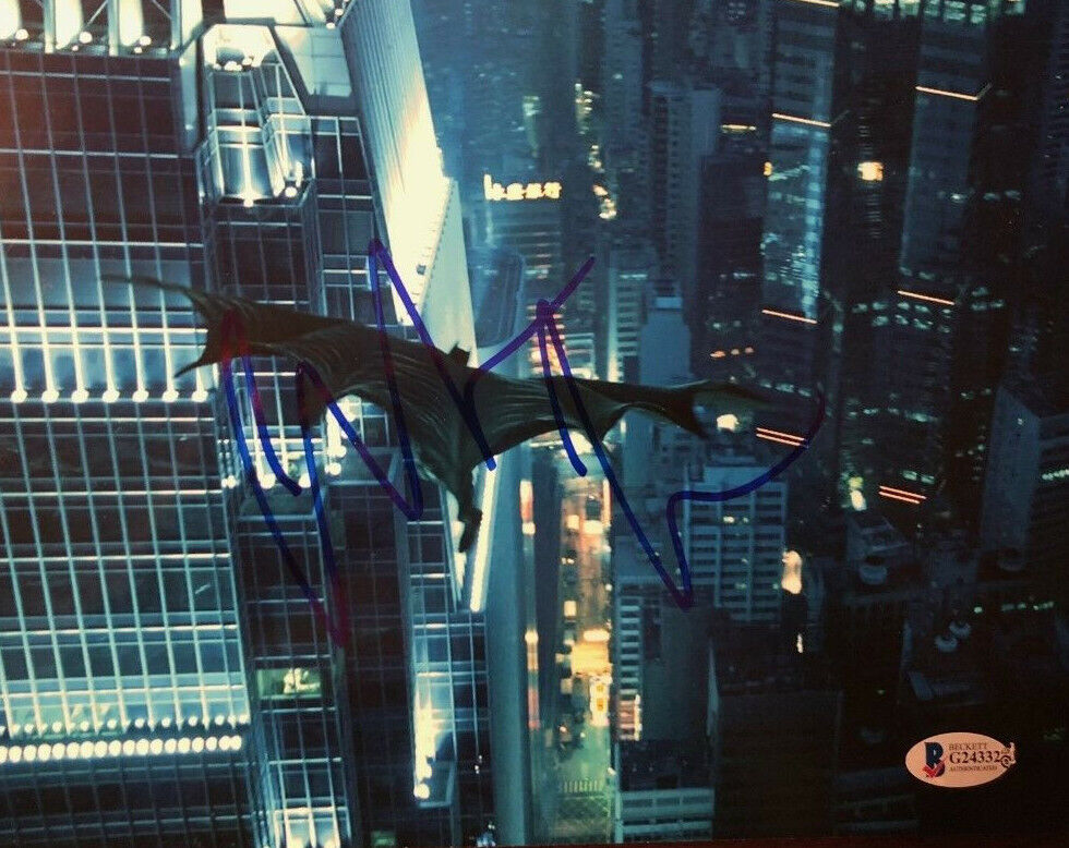 Christian Bale signed autographed 8x10 Photo Poster painting Batman Dark Knight Beckett COA