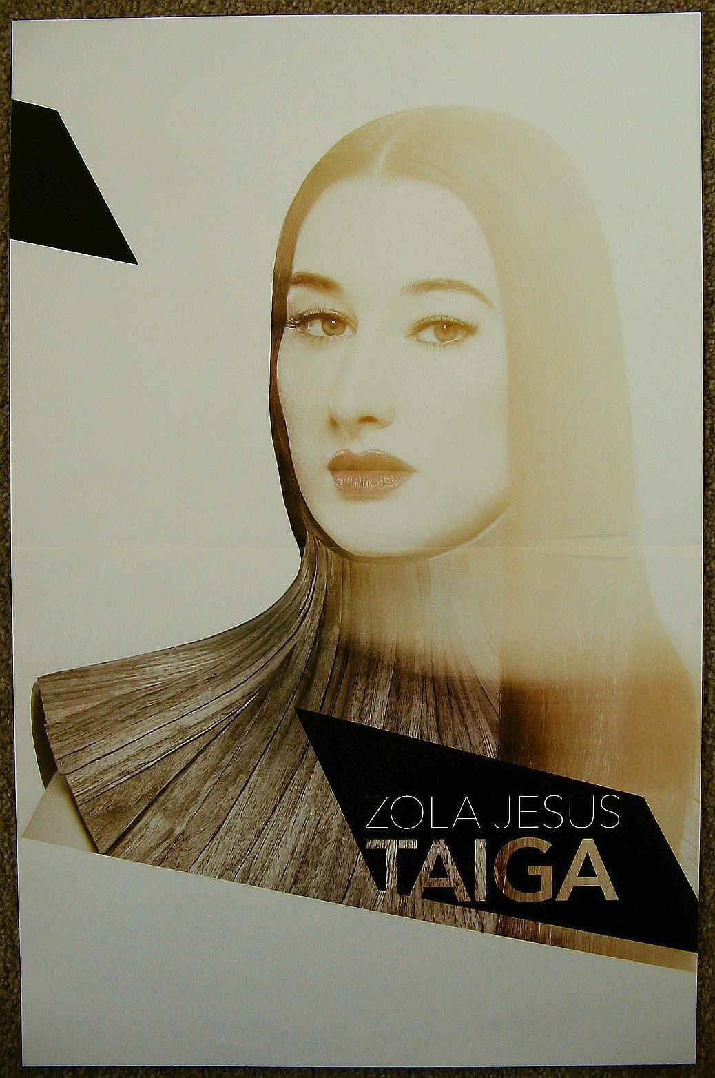 ZOLA JESUS Taiga POSTER 11x17