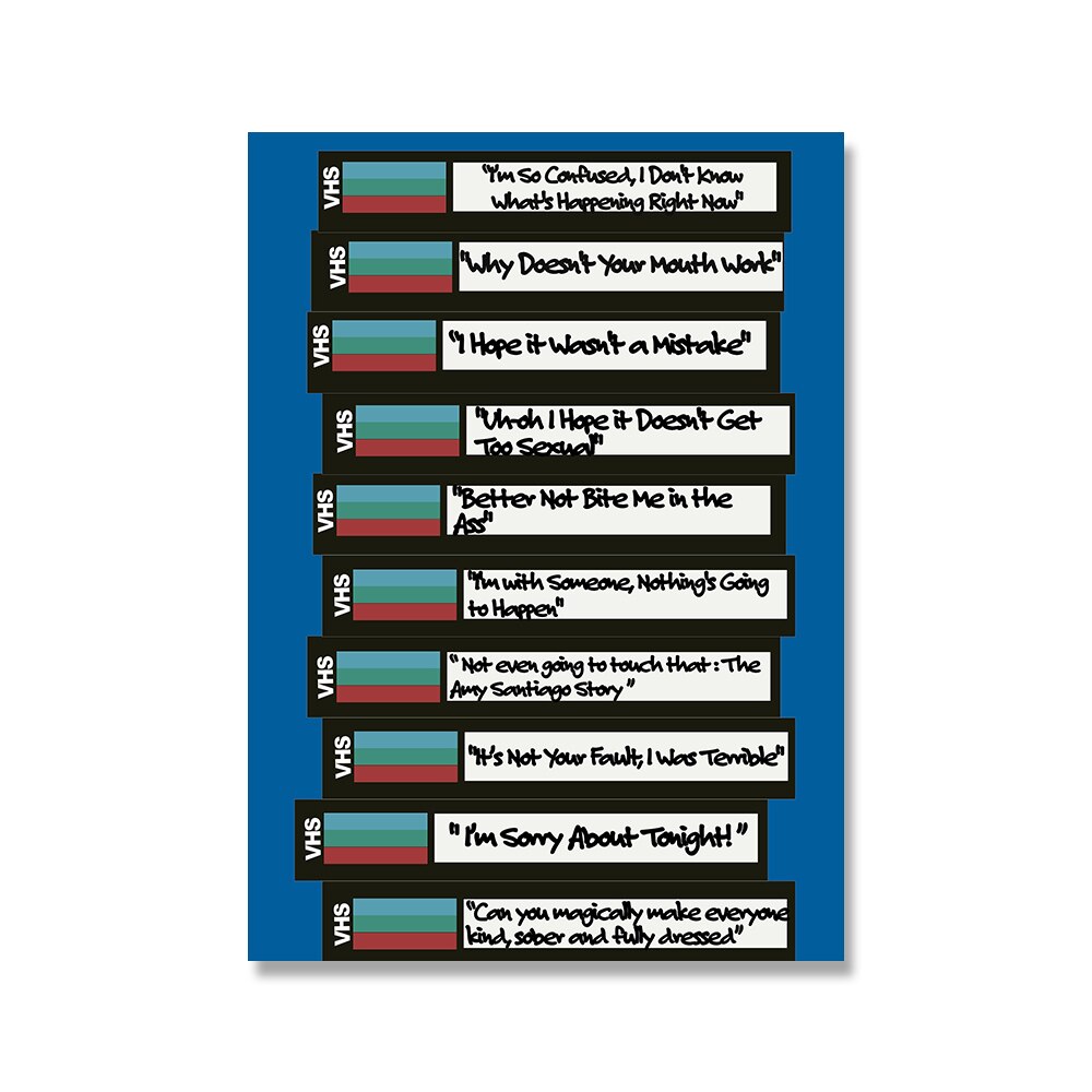 Your Sex Tape Poster Tv Print Wall Art Minimalism Quote Modern Canvas Painting for Bedroom Living Room Home Decor Nordic Picture