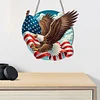 Independence Day American Flag Eagle - 5D DIY Pendant