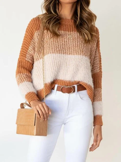 Women Half Sleeve V-neck Solid Color Dress