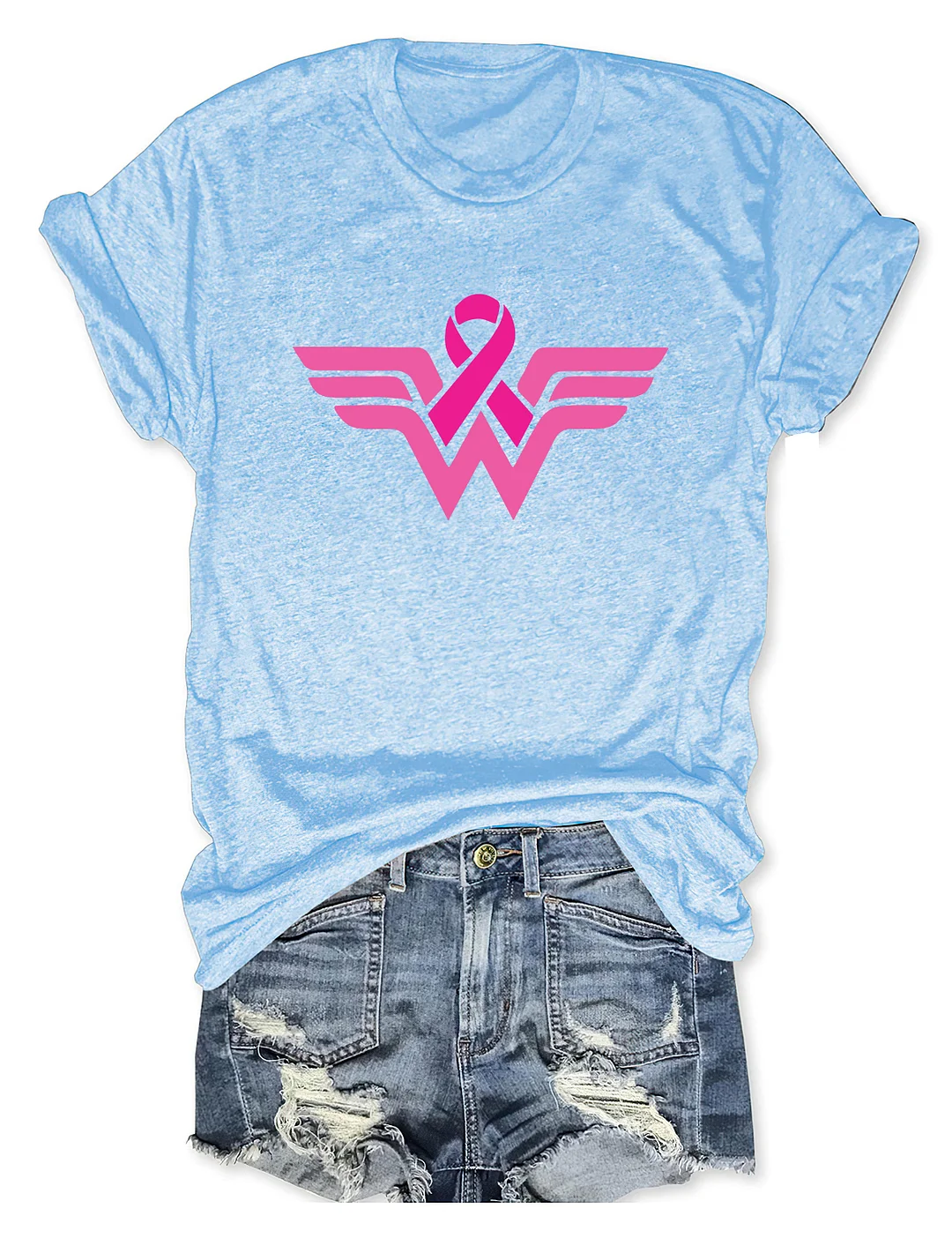 Cancer Ribbon Wonder T-Shirt