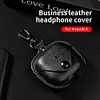 Leather Case Protective Cover Skin Anti-fall Protective Case for  Airpods 4