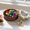 DIY Diamond Painting Storage Box Rhinestones Decorative Snack Case Kit (Tiger)