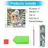 Snow Girl - Diamond Painting - Partial Special Shaped Drill(Canvas|30*30cm)