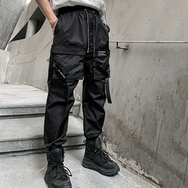 Men's  Workwear Multi-pocket Trousers