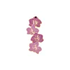 18PCS Purple Red Orchids Spring Festival Hanging Blessing Cards