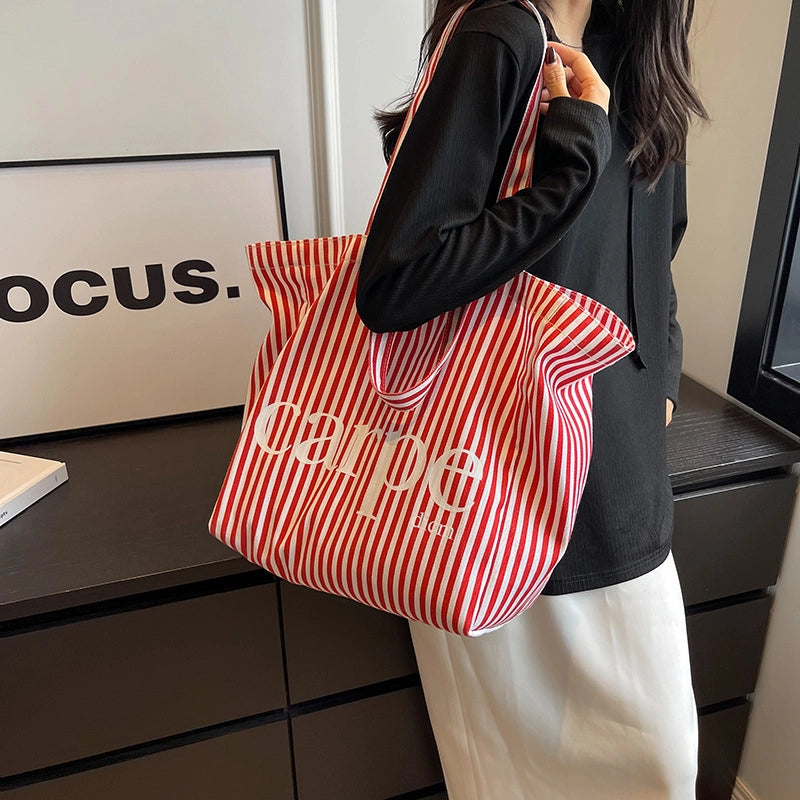 Women’s Medium Spring&summer Canvas Classic Style Tote Bag