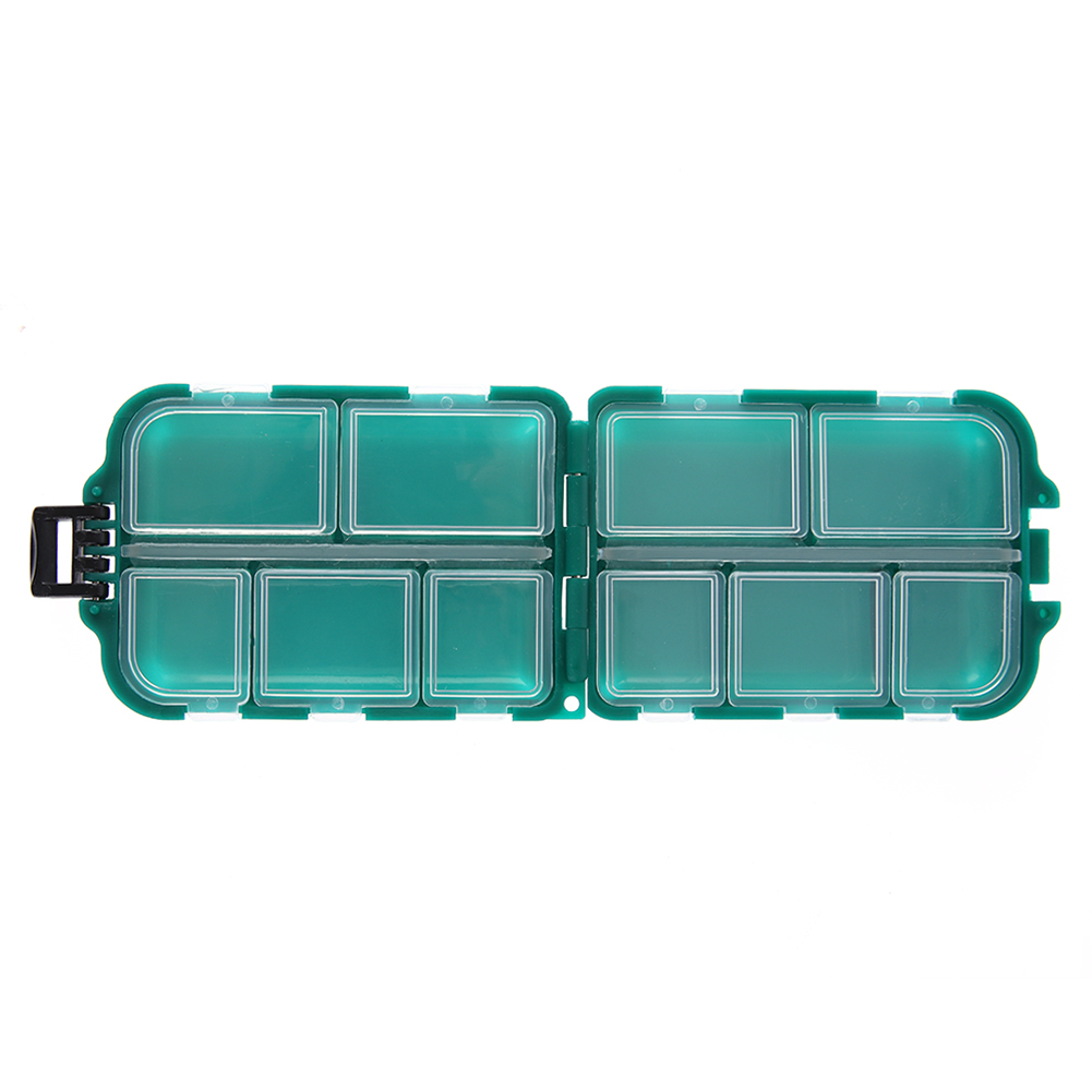 

Plastic Box Fishing Tackle Box Small Accessory Box Square Fishhook Box, 501 Original