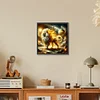 Diamond Painting-DIY Full Round Drill Lion