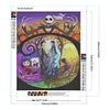 >SALE<5D DIY Full Round Drill Diamond Painting Zombie Bride Kit Home Decoration50x60cm