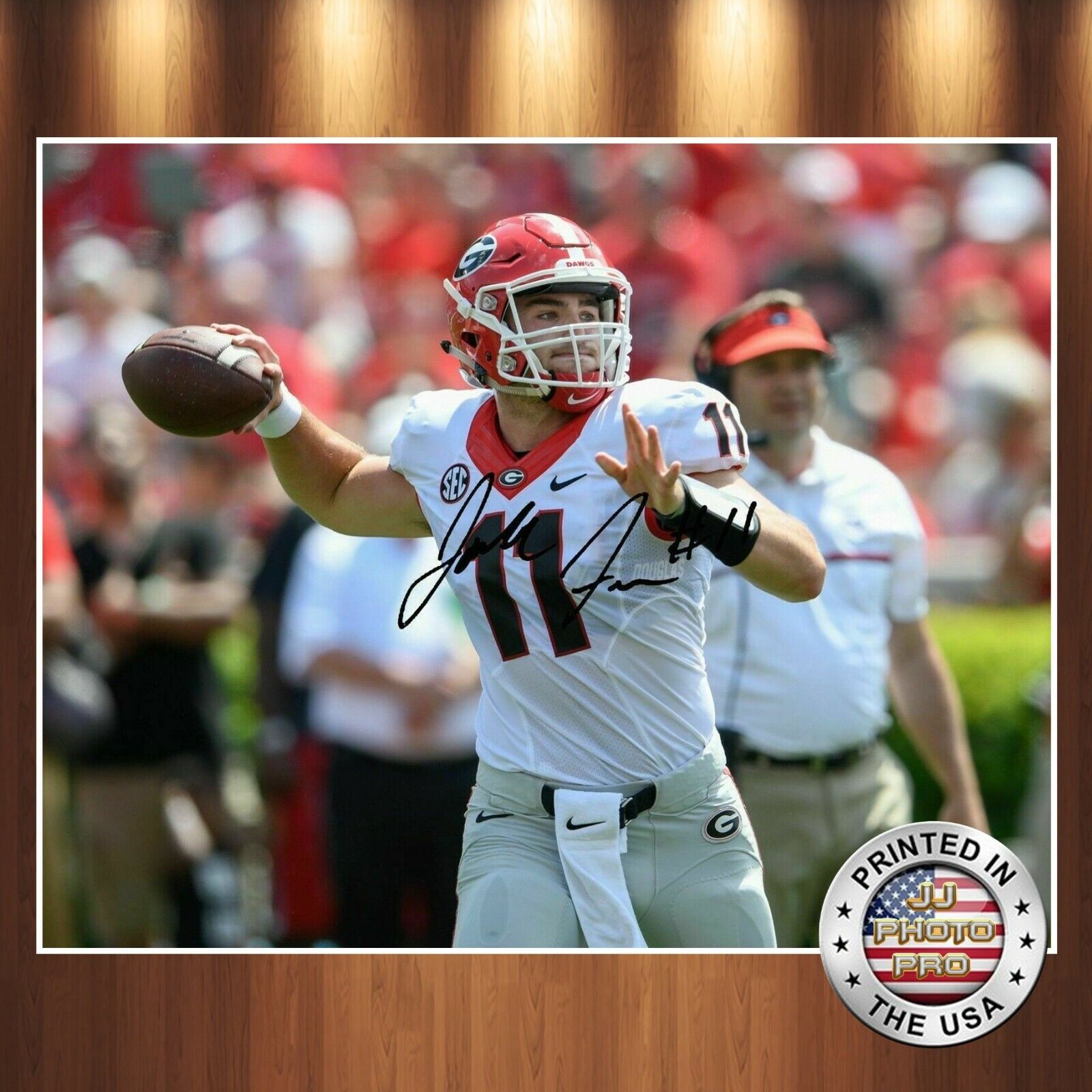 Jake Fromm Autographed Signed 8x10 Photo Poster painting (Georgia Bulldogs) REPRINT