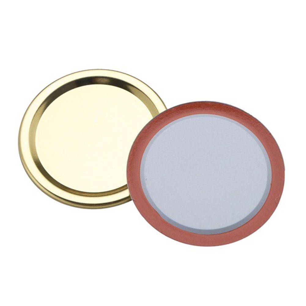 

Mason Jar Lid Tinplate Sealing Wide Mouth Food Fresh Mason Can Cover (B), 501 Original