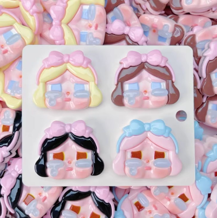 Crying Plate DIY Resin Charms